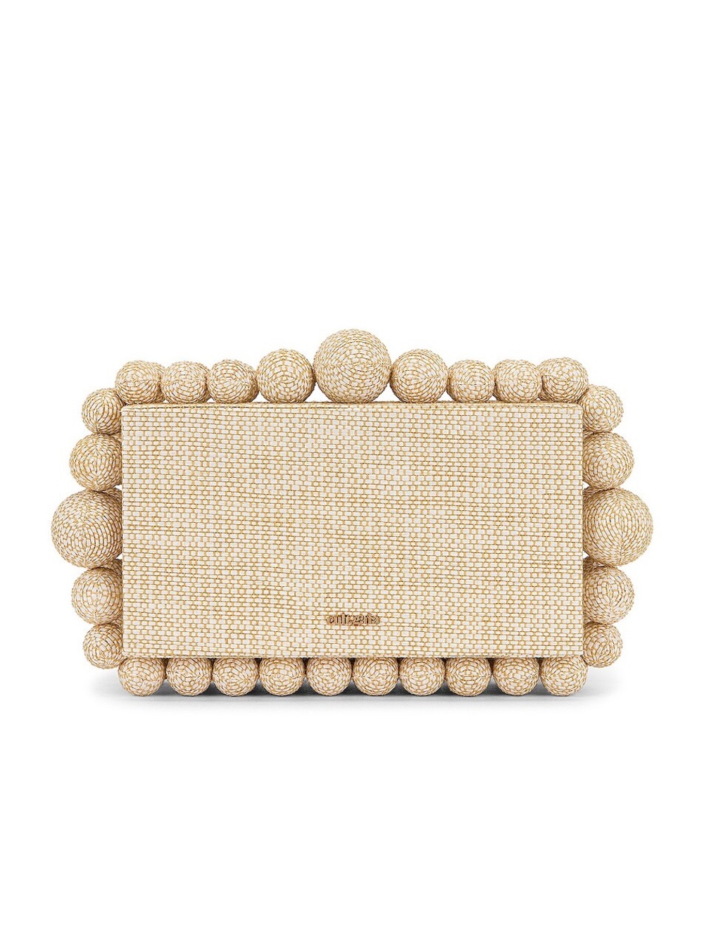 Cult Gaia Eos Clutch in Sand